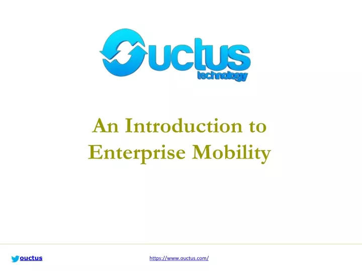 an introduction to enterprise mobility