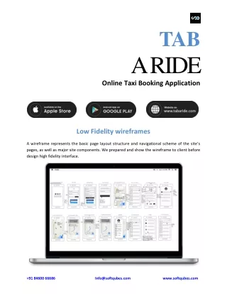 Tab a ride online taxi booking application
