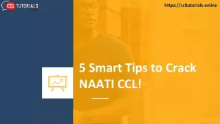 5 Smart Tips to Crack NAATI CCL!