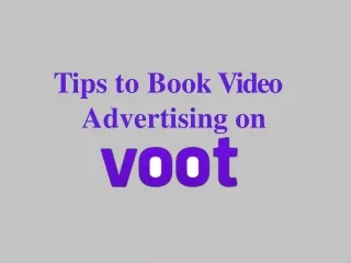 tips to bookvideo advertising on