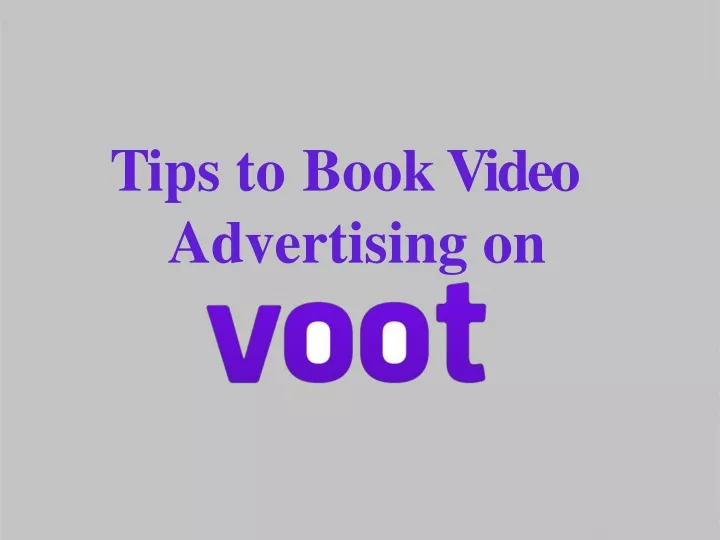 tips to bookvideo advertising on