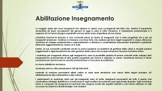 abilitazione insegnamento