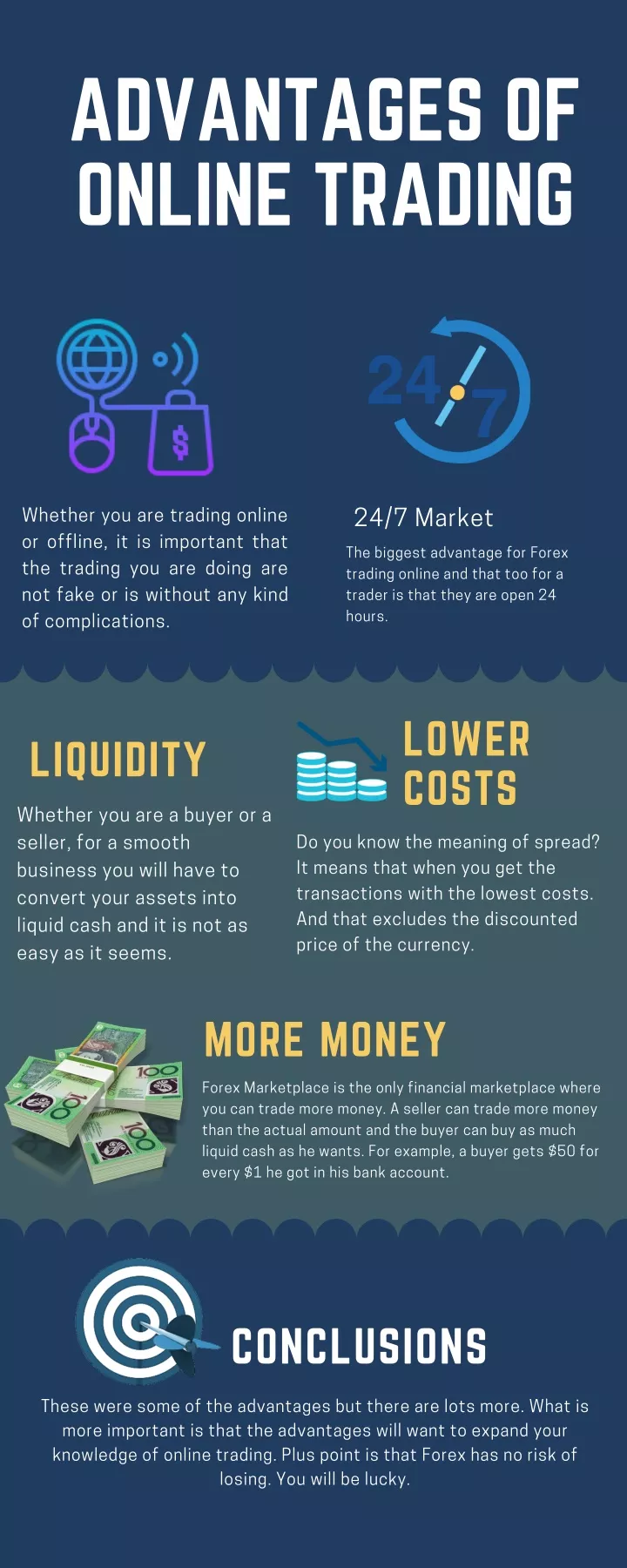 advantages of online trading