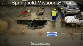 Springfield Missouri Septic