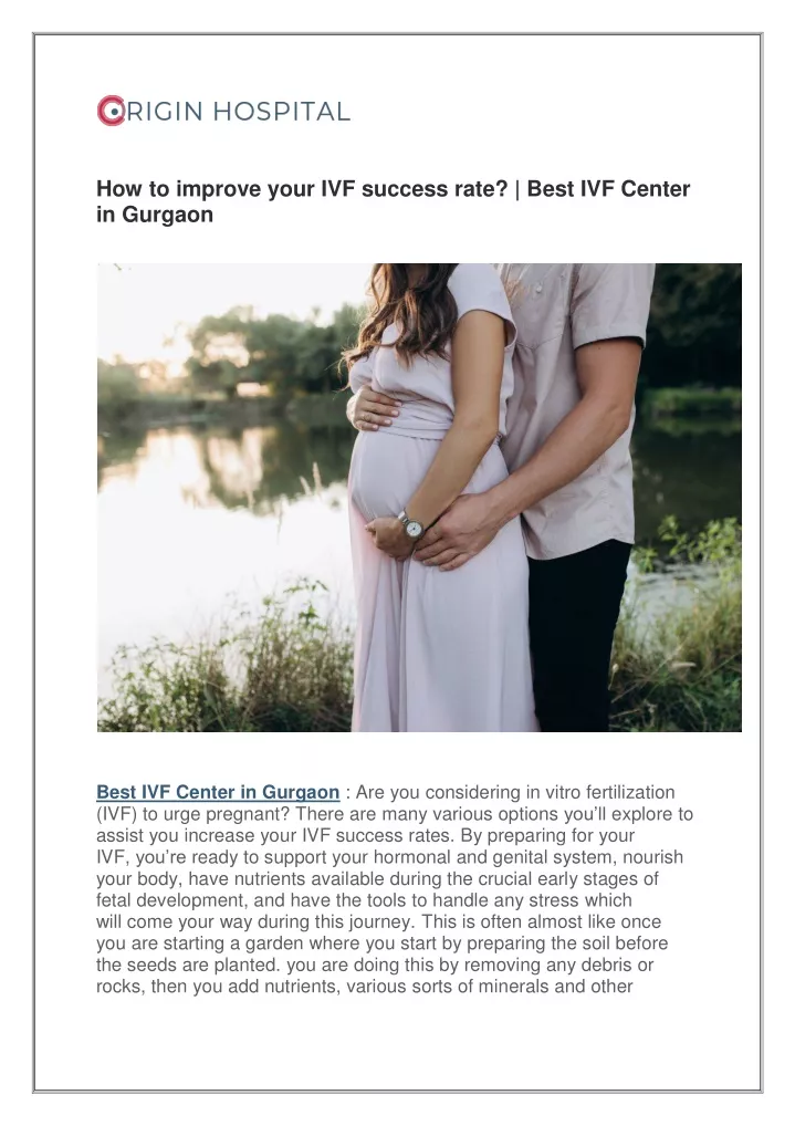 how to improve your ivf success rate best