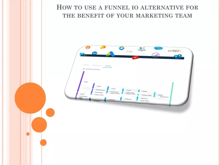 how to use a funnel io alternative for the benefit of your marketing team