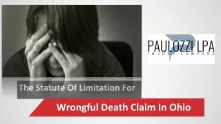 the statute of limitation for