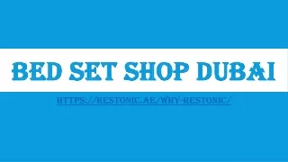 bed set shop dubai