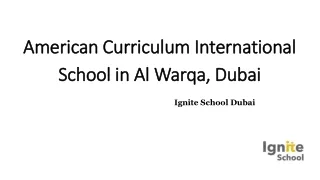American Curriculum International School in Al Warqa, Dubai