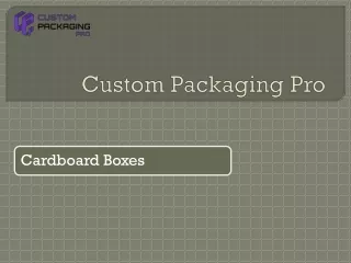 custom packaging pro