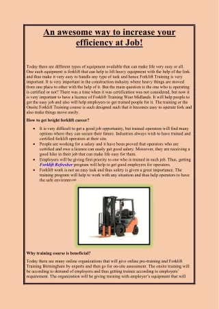 an awesome way to increase your efficiency at job