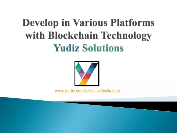 develop in various platforms with blockchain technology yudiz solutions