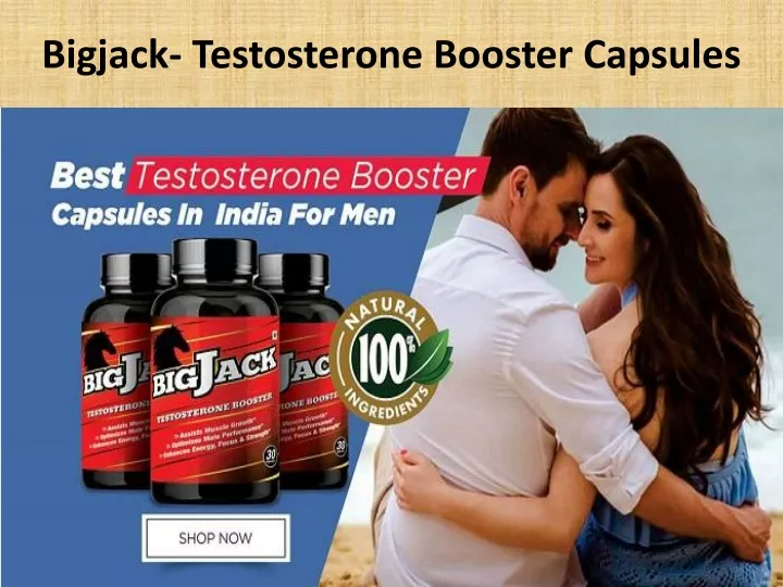 bigjack testosterone booster capsules