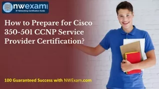 how to prepare for cisco 350 501 ccnp service