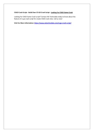 csgo crash script build own cs go crash script