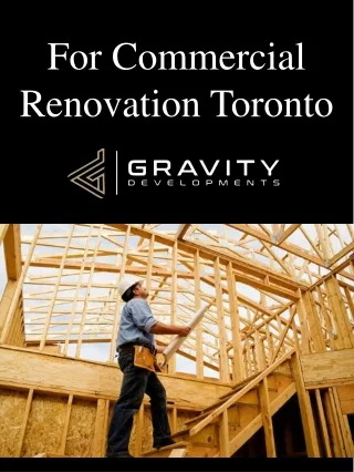 for commercial renovation toronto