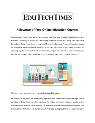 EduTechTimes - Educational News & Update - Edtech Companies