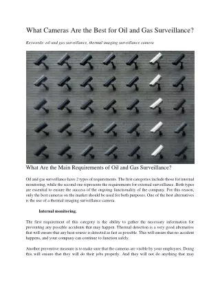 what cameras are the best