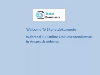 Während Sie Online-Dokumentendienste in Anspruch nehmen