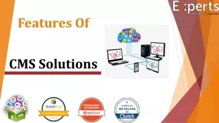 features of cms solutions