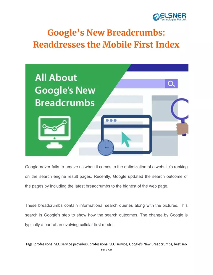 google s new breadcrumbs readdresses the mobile