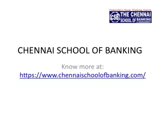 Bank Exam Coaching Center In Chennai | Chennai School of Banking
