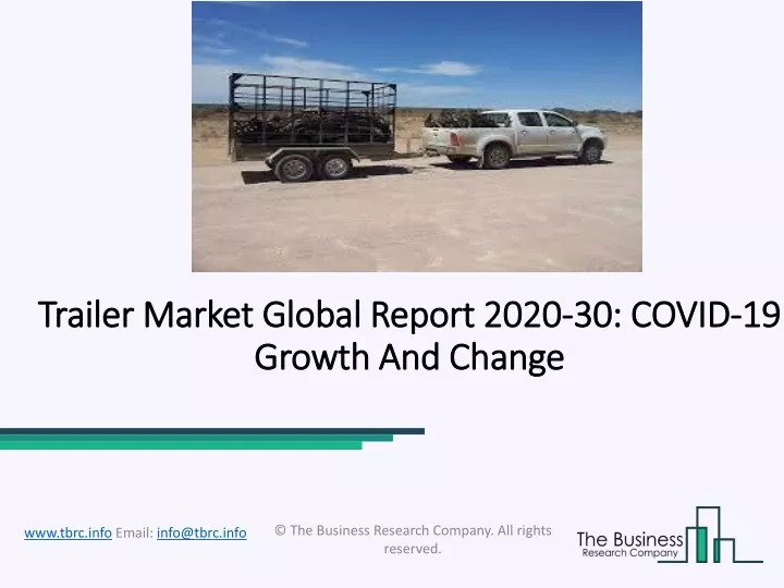 trailer market trailer market global report 2020