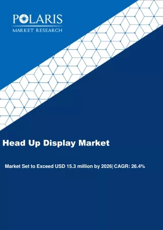 head up display market