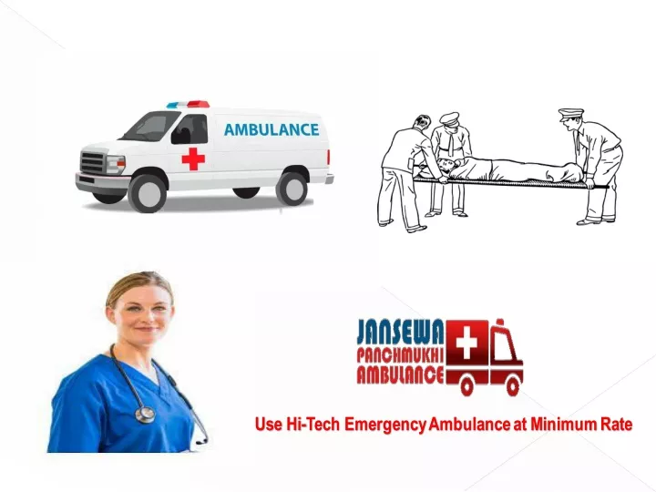 use hi tech emergency ambulance at minimum rate