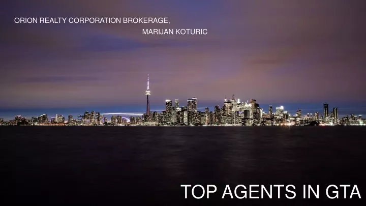 orion realty corporation brokerage