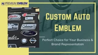 custom auto emblem
