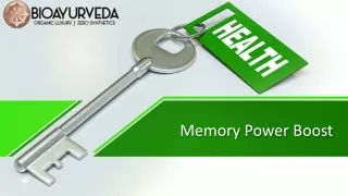 Why we should Take Memory Health Supplements?