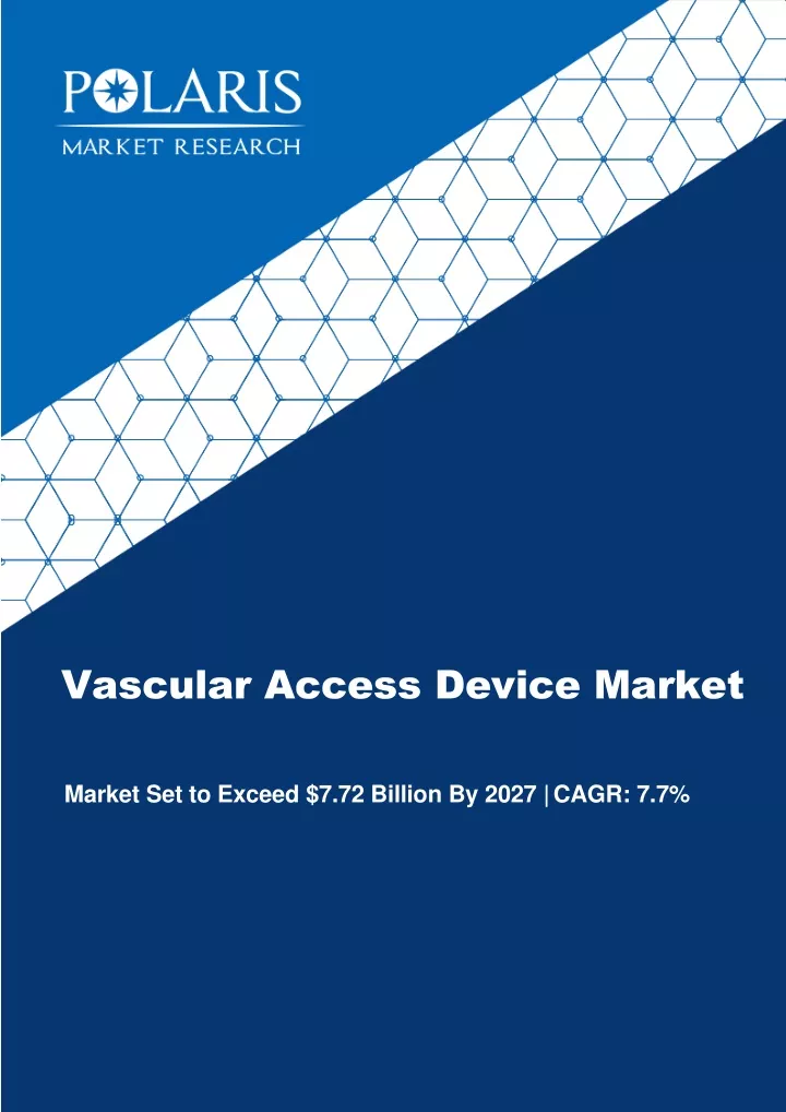 vascular access device market