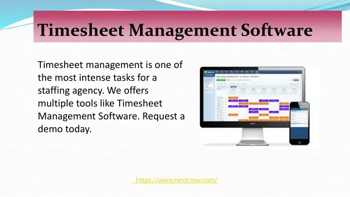 timesheet management software