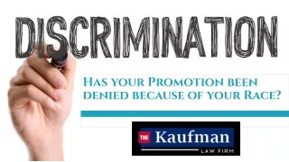 has your promotion been denied because of your