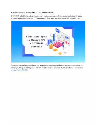8 best strategies to manage ppc in covid