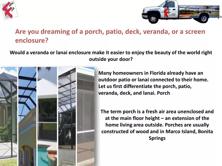 are you dreaming of a porch patio deck veranda
