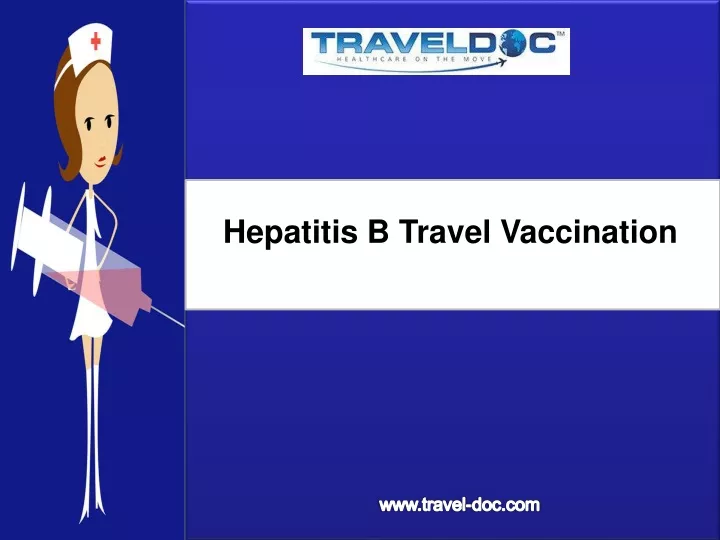 hepatitis b travel vaccination
