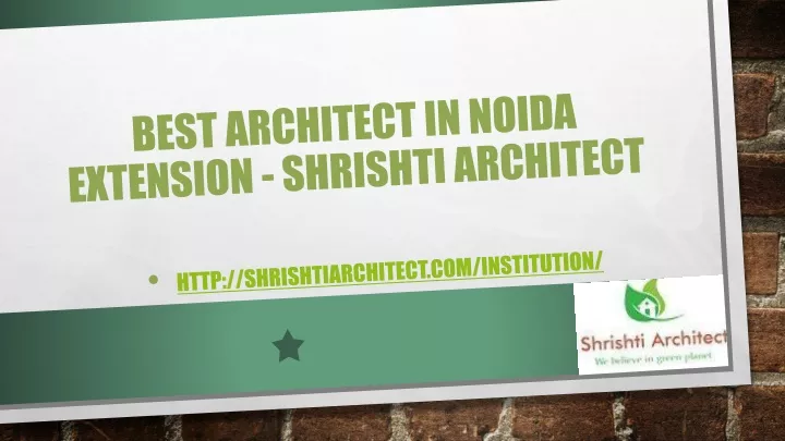 best architect in noida extension shrishti architect