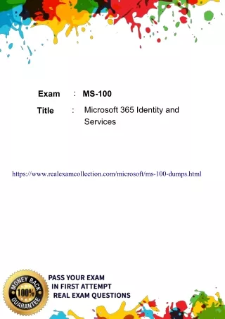 exam ms 100
