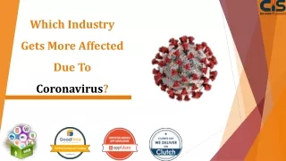 which industry gets more affected due to coronavirus