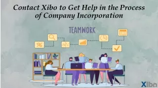 Contact Xibo to Get Help in the Process of Company Incorporation