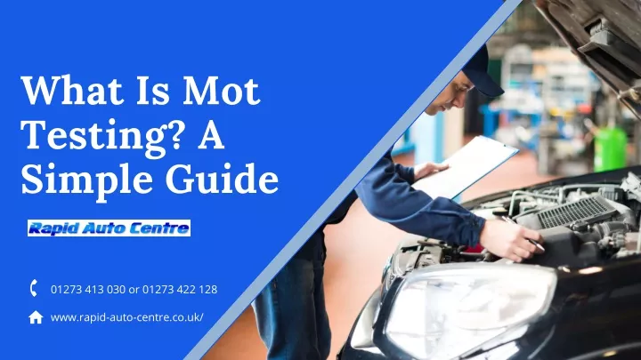 what is mot testing a simple guide