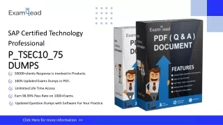 p tsec10 75 dumps