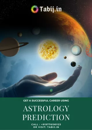 Free Astrology Predictions for Career: For a better future