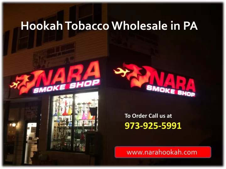 hookah tobacco w holesale in pa