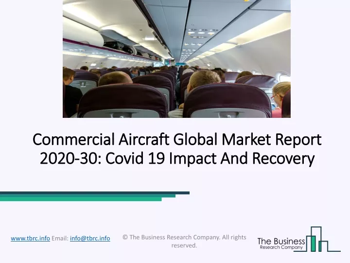 commercial aircraft global market report 2020 30 covid 19 impact and recovery