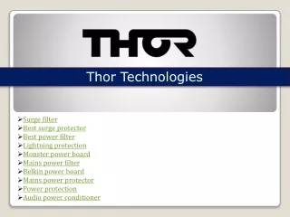 thor technologies