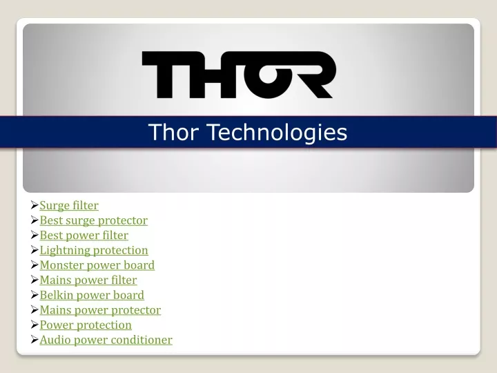 thor technologies