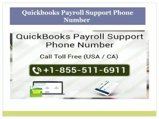quickbooks payroll support phone number